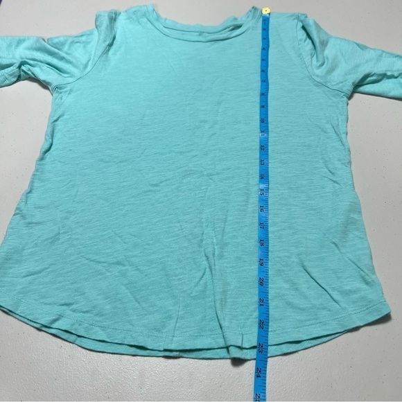 EILEEN Fisher Mint Organic Cotton Tee - Picture 6 of 7